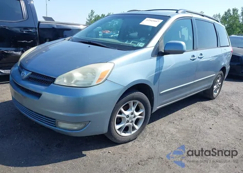 2004 Toyota Sienna Xle from USA, damaged, VIN 5TDBA22C44S009361